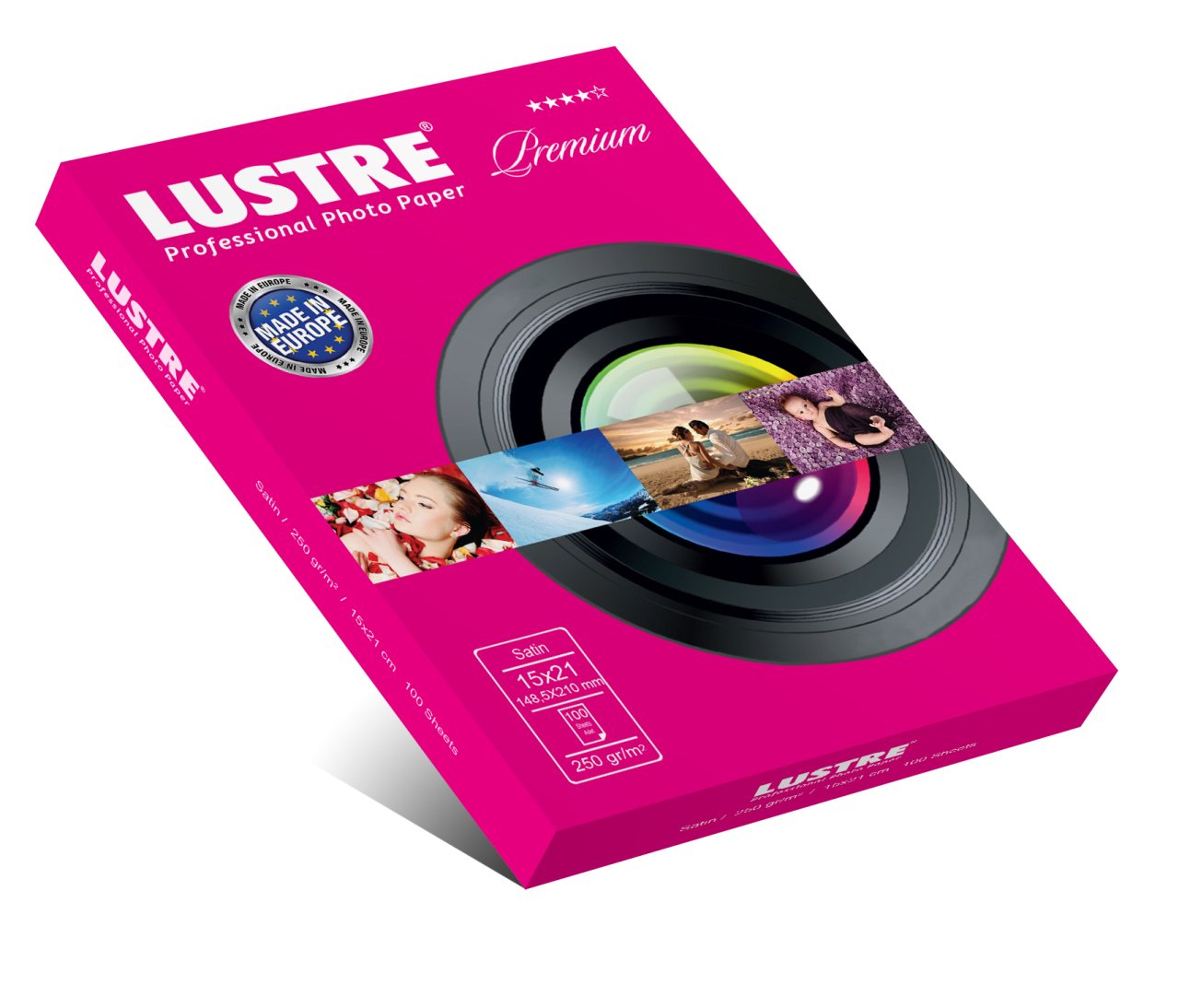 Lustre Premium 15X21 Satin (Mat) 255 gr Fotoğraf Kağıdı