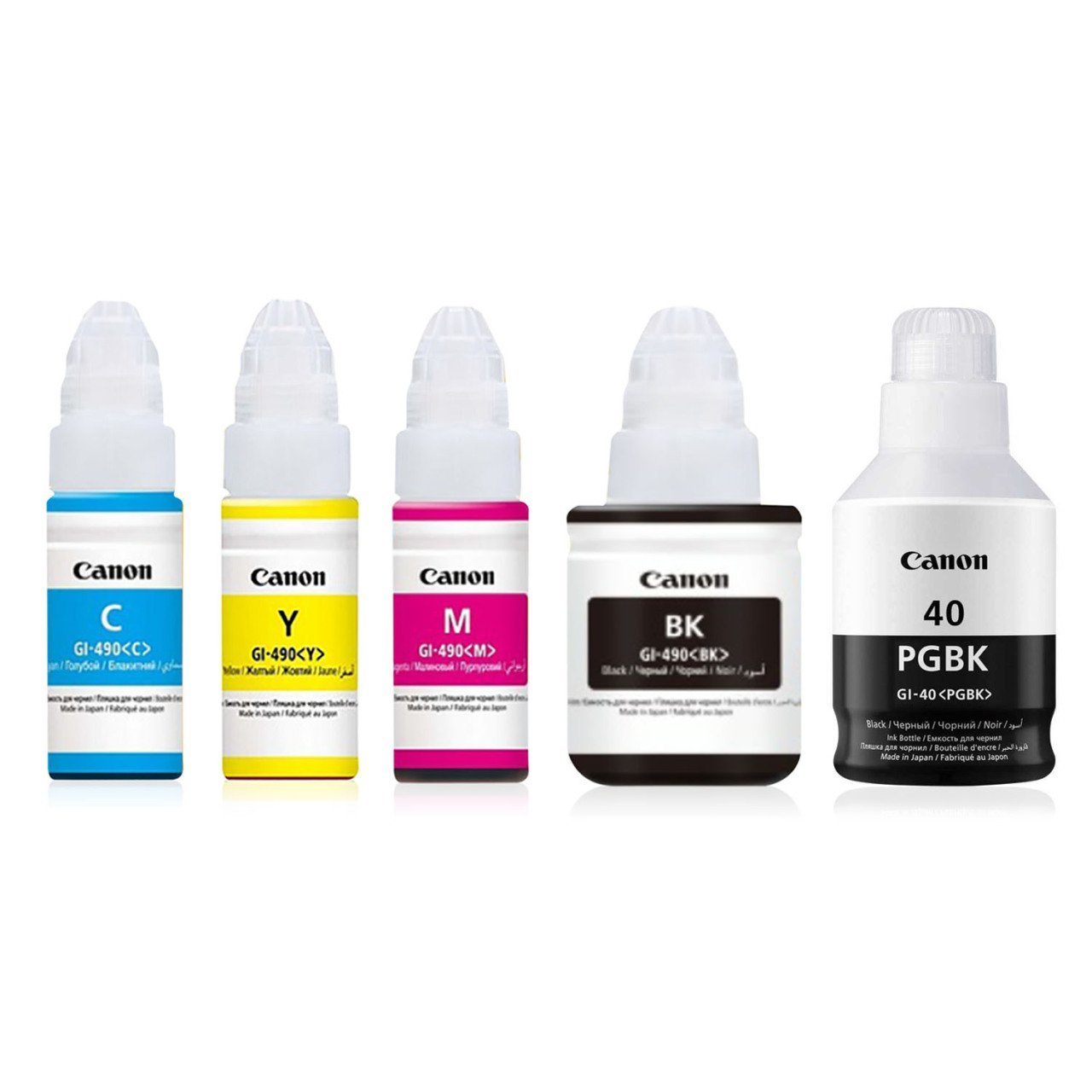 Canon IX6850 Orjinal Solmayan 5 Renk Mürekkep set. 43 BK