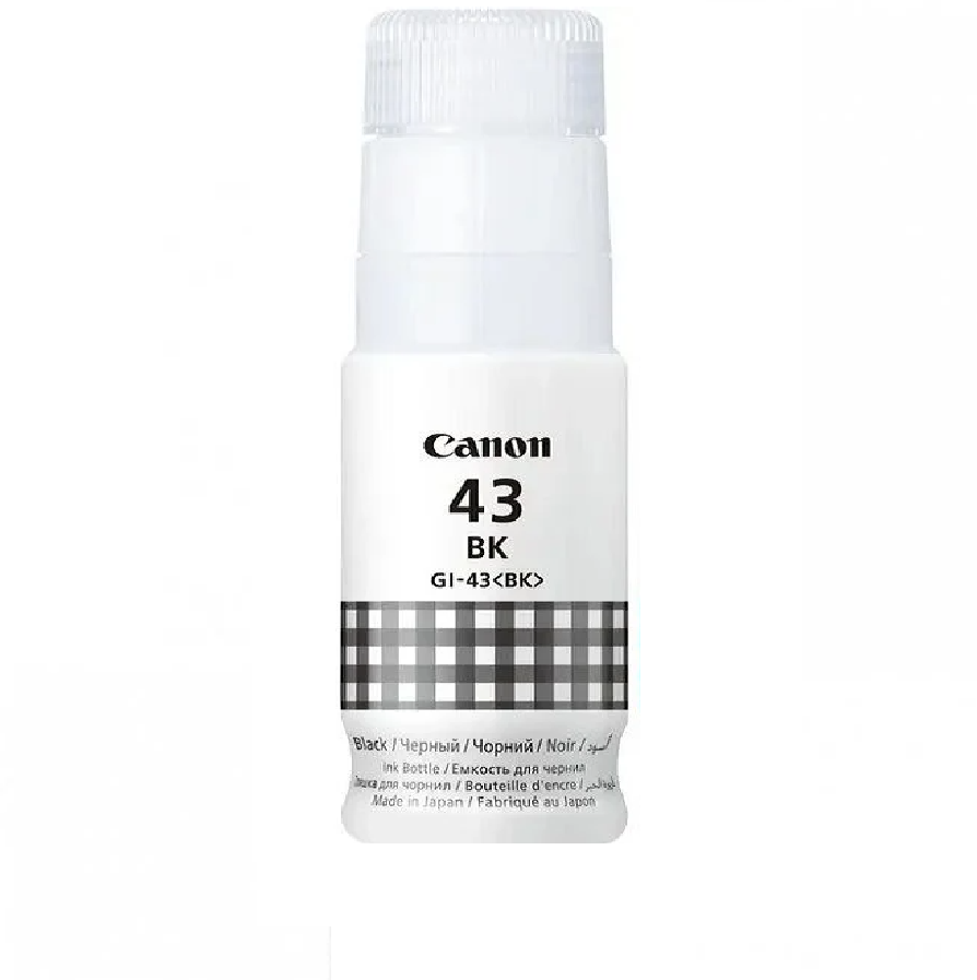 Canon GI-43/4698C001 Siyah Orjinal Mürekkep